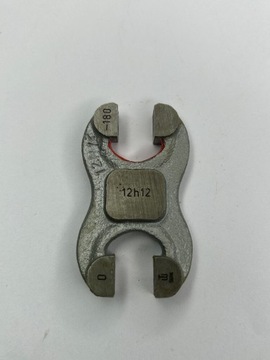 Sprawdzian szczękowy dwustronny 12mm h12 WnW