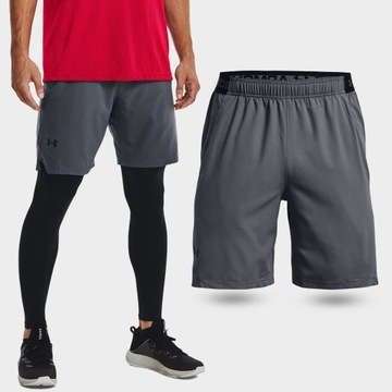 KRÓTKIE SPODENKI MĘSKIE UNDER ARMOUR SZORTY SPORTOWE TRENINGOWE 1370382-012