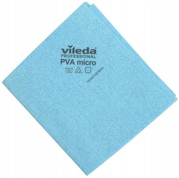 ŚCIERKA DO SZYB OKIEN VILEDA PVA NIEBIESKA 38X35CM DO WIELOKROTNEGO UŻYTKU