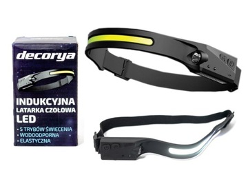LATARKA CZOŁÓWKA OPSAKA NA GŁOWĘ LED ELASTYCZNA