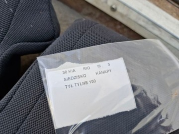 KIA RIO 3 III SEDAČKA POHOVKA ZADNÍ