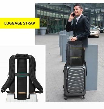 Plecak Tigernu na laptopa 15,6 T-B3966 RFID USB