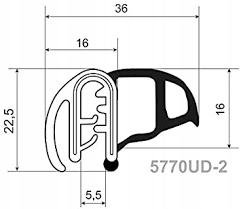 CITROEN JUMPER FIAT DUCATO 06-14 ПРОКЛАДКА ДВЕРИ