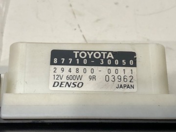 RADIÁTOR ELEKTRICKÁ LEXUS GS 12-20 87710-30050