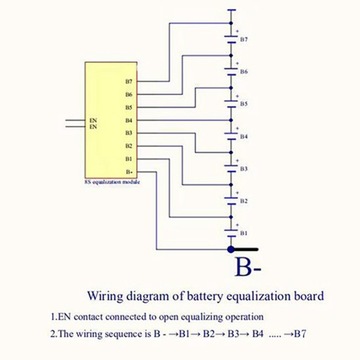 Активная литиевая батарея Balancer 8S 5A
