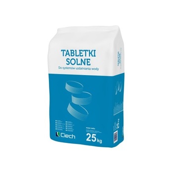 Sól do zmiękczaczy tabletki CIECH QEMETICA 25kg zmiękczacz