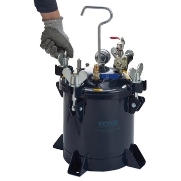 Покрасочный агрегат, пистолет, бак высокого давления, 10 л