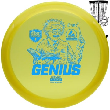 Dysk do disc golfa GENIUS PREMIUM 170g driver