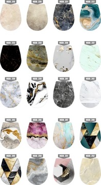 Наклейка Skin Mat на сиденье унитаза, унитаз