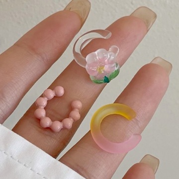 Серьги без отверстий, модные регулируемые зажимы для ушей для девочек B
