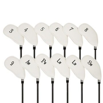 12 шт. железные головные уборы для гольфа водонепроницаемые анти