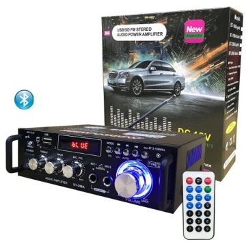УСИЛИТЕЛЬ ЗВУКА 5.0 СТЕРЕО HIFI BLUETOOTH USB SD FM AUX ДИСТАНЦИОННОЕ УПРАВЛЕНИЕ DNA AMPLI