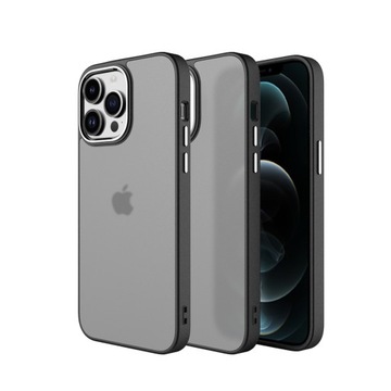 МАТОВЫЙ ЧЕХОЛ С РАМКОЙ КАМЕРЫ ДЛЯ IPHONE 12 PRO MAX