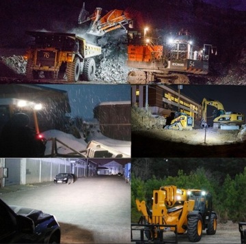 РАБОЧАЯ ФАРА 9 СВЕТОДИОДНЫХ ГАЛОГЕННЫХ ФОНАРИ ЗАДНЕГО ГОДА 12-24В