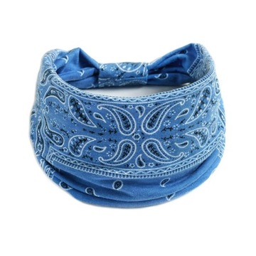 Bohemian Wide Cotton Stretch Headbands Women Headwrap Turban Headwear