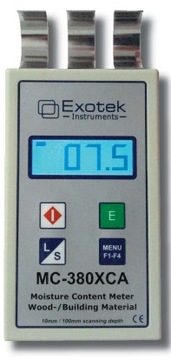 Exotek MC-380XCA измеритель влажности древесины и бетона