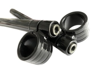 Клипса на руль кафе-рейсера 33 мм металл черный 22 мм ZIPP PRO