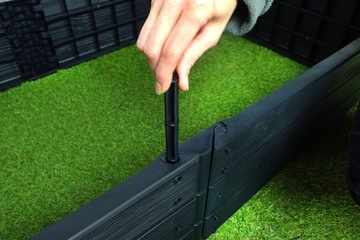 ЯЩИК ДЛЯ ОВОЩЕЙ ПОДНЯТЫЙ НА ОСНОВЕ ЯЩИКА ДЕРЕВЯННЫЙ АНТРАЦИТ 149x75