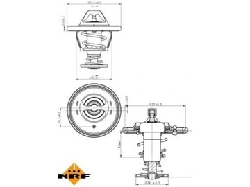 TERMOSTAT FORD RANGER 2.5 3.0