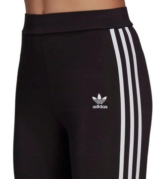 Legginsy damskie ADIDAS bawełniane czarne 34