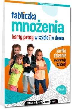 Tabliczka mnożenia Karty pracy w szkole i w domu