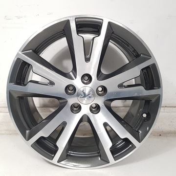 4 x FELGI ALUMINIOWE KOMPLET PEUGEOT 508 GT 18'' ET49 9674272577 ORYGINAŁ