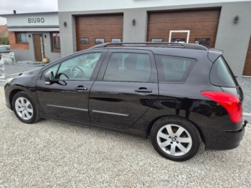 Peugeot 308 I SW Facelifting 2.0 HDI FAP 150KM 2013 Peugeot 308 Piekny czarny 2.0 HDI 220 tys km z Niemiec zarejestrowany gwar, zdjęcie 4