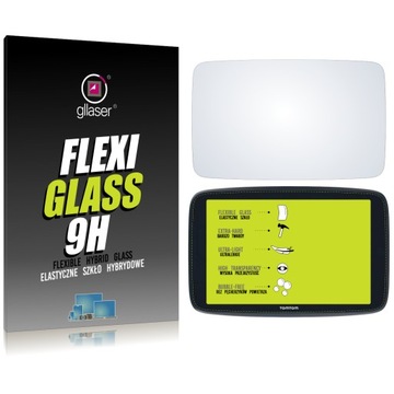Szkło hybrydowe GLLASER FlexiGlass 9H TomTom GO Expert 5 / nie pęka