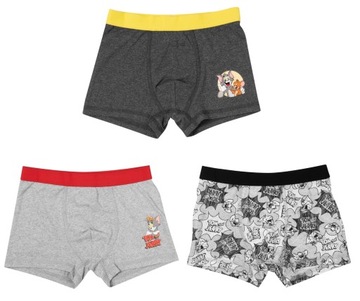 bokserki TOM I JERRY chłopięce majtki 3pak 110/116