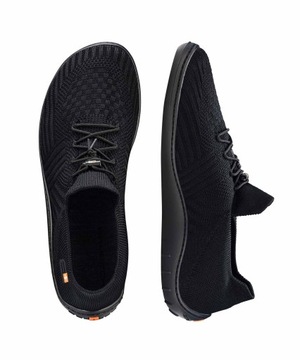 Мужская легкая, удобная спортивная обувь BRUBECK BAREFOOT Merino черный 44