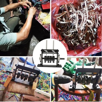 KOROWARKA DO KABLI MASZYNA PRZEWODÓW ODIZOLOWYWACZ DIY PROFESJONALNA ZESTAW