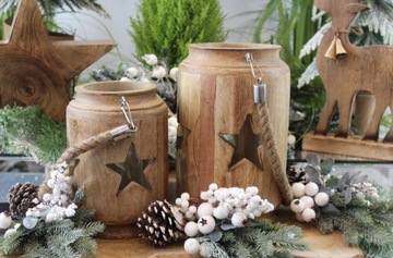 Серебряное светодиодное украшение для елки DEcodomi