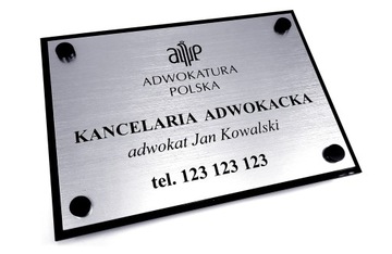 SZYLD, TABLICA REKLAMOWA UV 30 x 20 cm