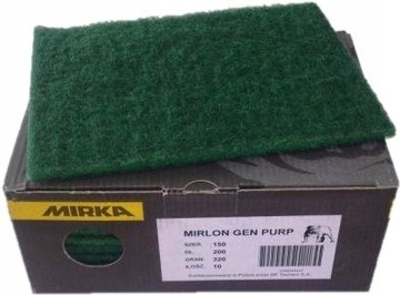 MIRKA MIRLON WŁÓKNINA ŚCIERNA ZIELONA 15x20 GR 320