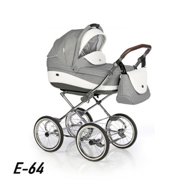 Wózek klasyczny ROAN EMMA 2w1 E-64 + parasolka