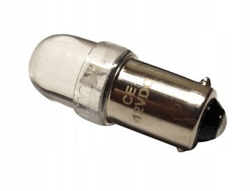 ŻARÓWKA BIAŁA 12V BA9S LED T4W