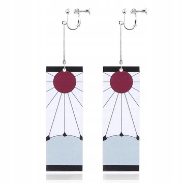 Hot Anime Earrings for Demon Slayer Tanjiro N