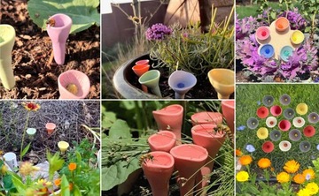 КРУЖКИ ДЛЯ ПИТЬЯ ИЗ СМОЛЫ, 5 ШТ.