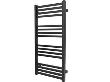 Grzejnik łazienkowy drabinka GoodHome Duala 83 x 40 cm 325W czarny