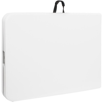 СКЛАДНОЙ СТОЛ ДЛЯ БАНКЕТНОГО ОБСЛУЖИВАНИЯ САДОВЫЙ, БЕЛЫЙ, 180х75см.