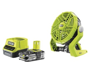 Ryobi R18 F Wentylator Wiatrak Dmuchawa Aku ZESTAW