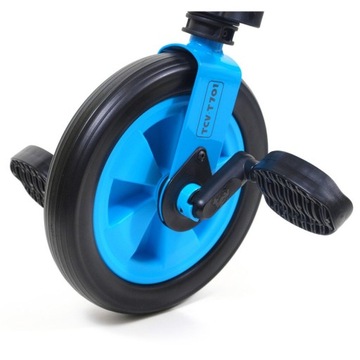 Детский складной 3-колесный ВЕЛОСИПЕД СИНИЙ