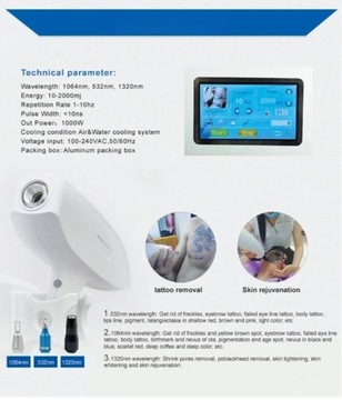 Q ND YAG LASER, ПИЛИНГ, БЕЛЕНИЕ, ЛИФТИНГ, УДАЛЕНИЕ ТАТУ, ОМОЛОЖЕНИЕ