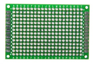Dwustronna płytka drukowana PCB 4x6cm 280