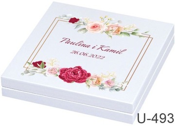 Свадебный сувенир, копилка, белая графика