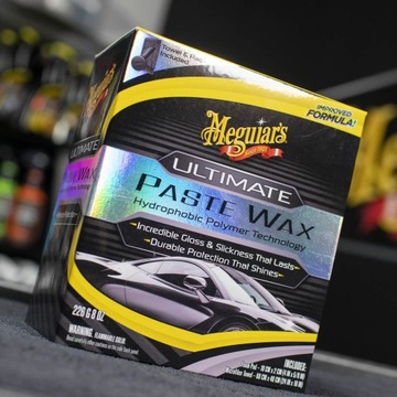 Meguiar's Ultimate Paste Wax Перманентный синтетический воск с аппликатором в банке