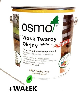 Osmo 3032 WOSK DO DREWNA 25l JedwabIsty Połysk