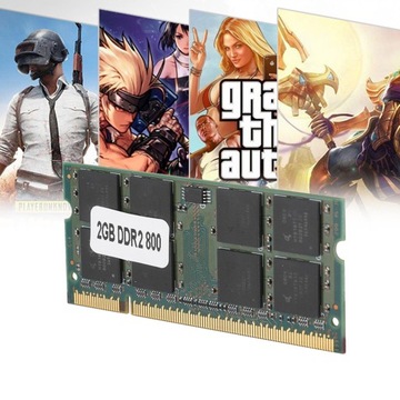 ddr2 2g 800 МГц для ноутбука PC2-6400 полностью совместимая память для intel/amd