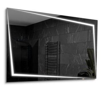 Lustro LED Łazienkowe Podświetlane 140x100 BERLIN