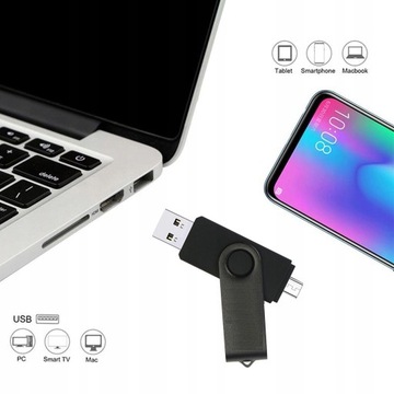 Двусторонний USB/USB-C OTG-накопитель 64 ГБ